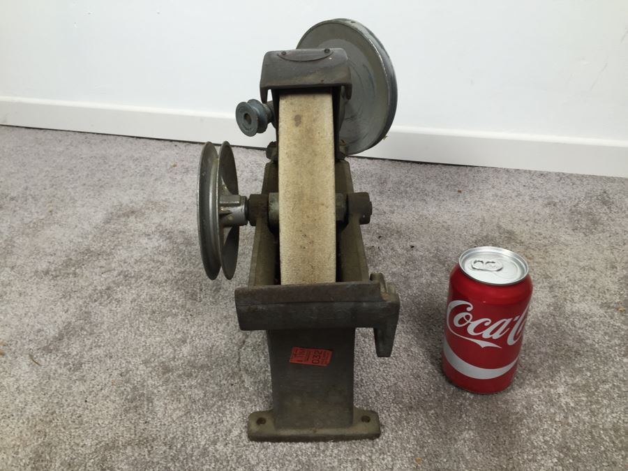 JUST ADDED - Wards Powr-Kraft Belt Driving Grinding Wheel [Photo 2]