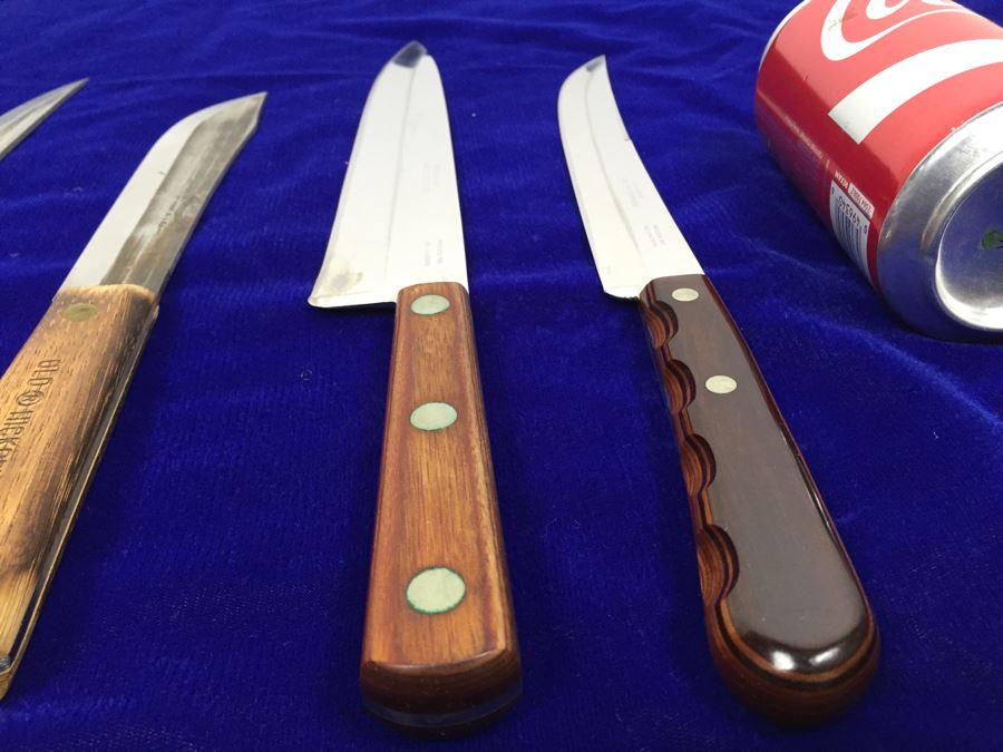 Knife Lot With CASE XX Stainless Steel Knives, Japanese Knife And Old Hickory Knives [Photo 12]