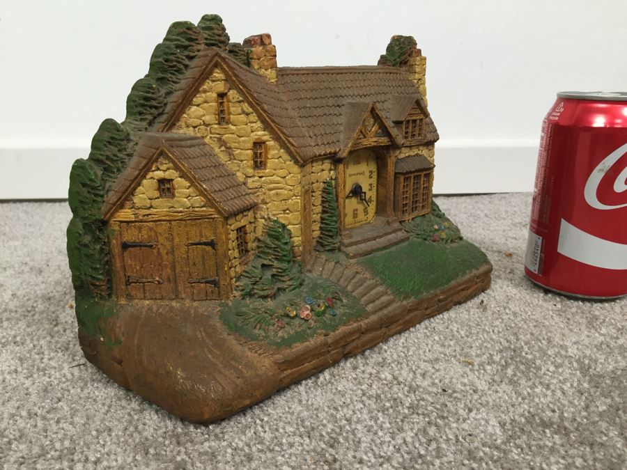 Vintage Clock Homestead By Lux Clock Co., Waterbury, Conn. [Photo 8]