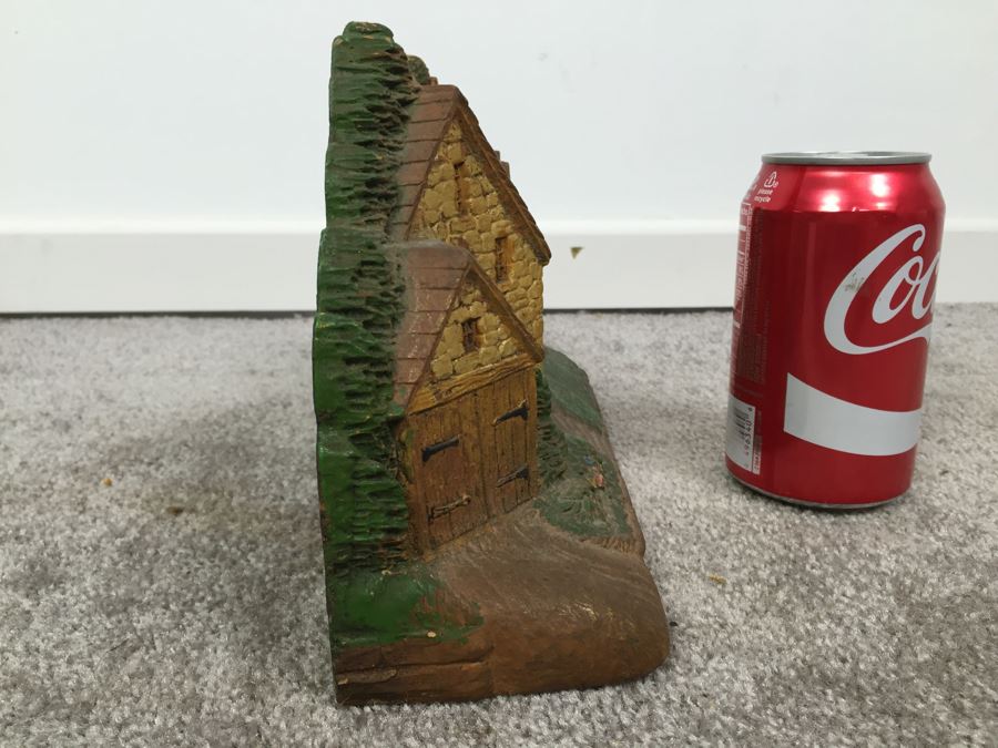 Vintage Clock Homestead By Lux Clock Co., Waterbury, Conn. [Photo 9]