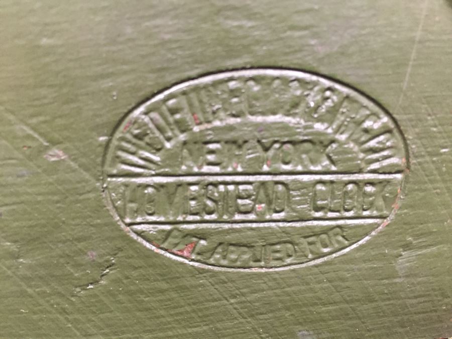 Vintage Clock Homestead By Lux Clock Co., Waterbury, Conn. [Photo 3]