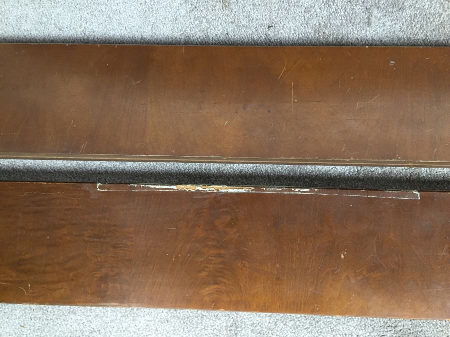 Queen Size Wooden Bed On Casters [Photo 9]