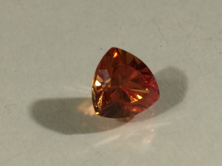 1.80CTS Orange Saphire Gemstone 7X7 [Photo 15]
