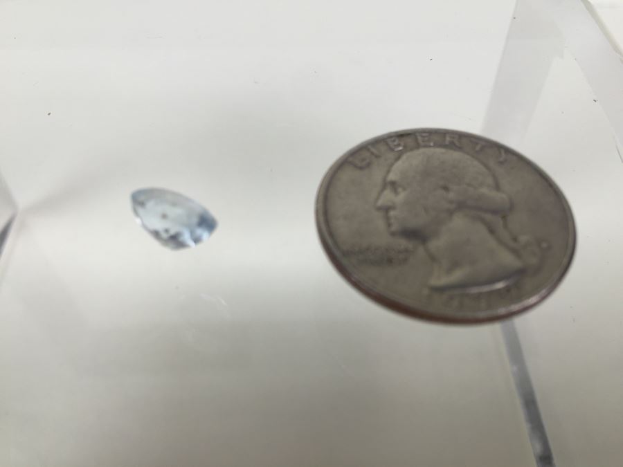 1.65CTS Aquamarine Gemstone Oval 9X7 [Photo 14]