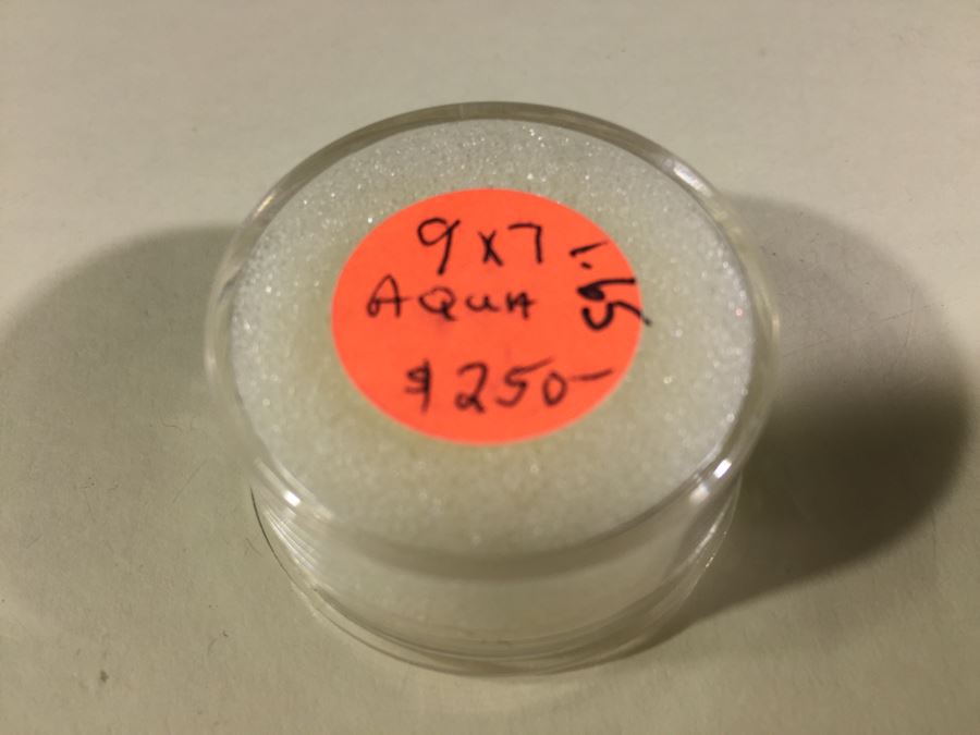 1.65CTS Aquamarine Gemstone Oval 9X7 [Photo 5]