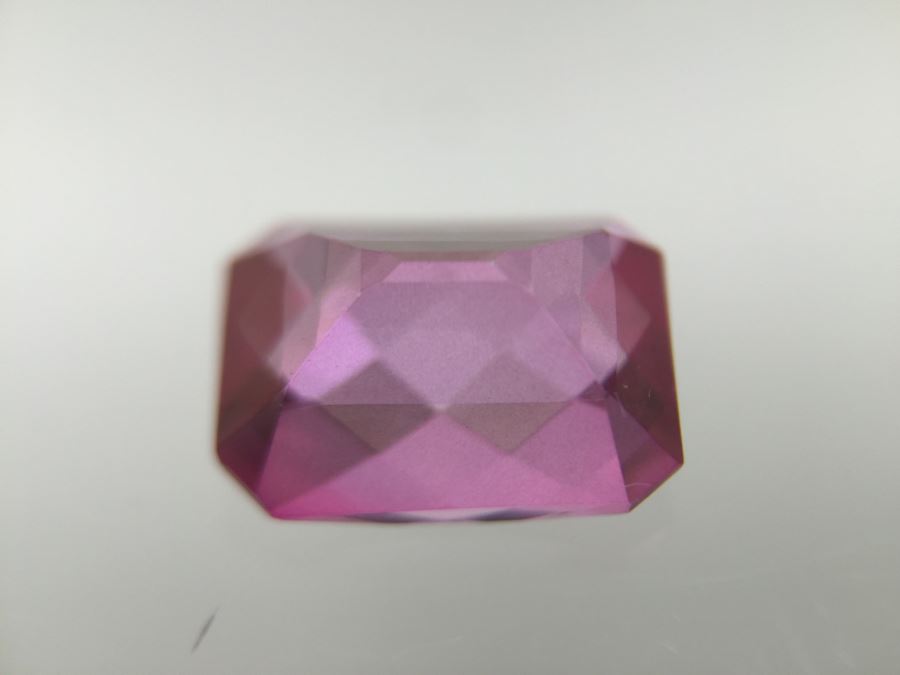 2.10CTS EC TRTD Hot Pink Topaz Gemstone 9X7MM [Photo 9]