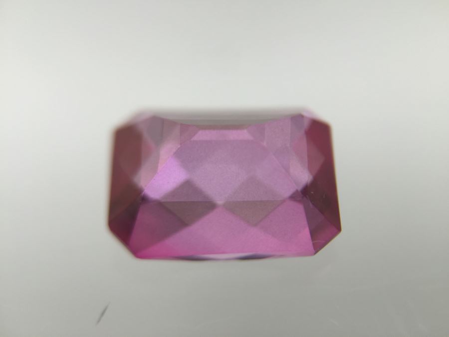 2.10CTS EC TRTD Hot Pink Topaz Gemstone 9X7MM [Photo 8]