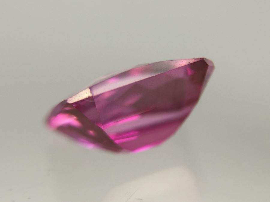 2.10CTS EC TRTD Hot Pink Topaz Gemstone 9X7MM [Photo 12]
