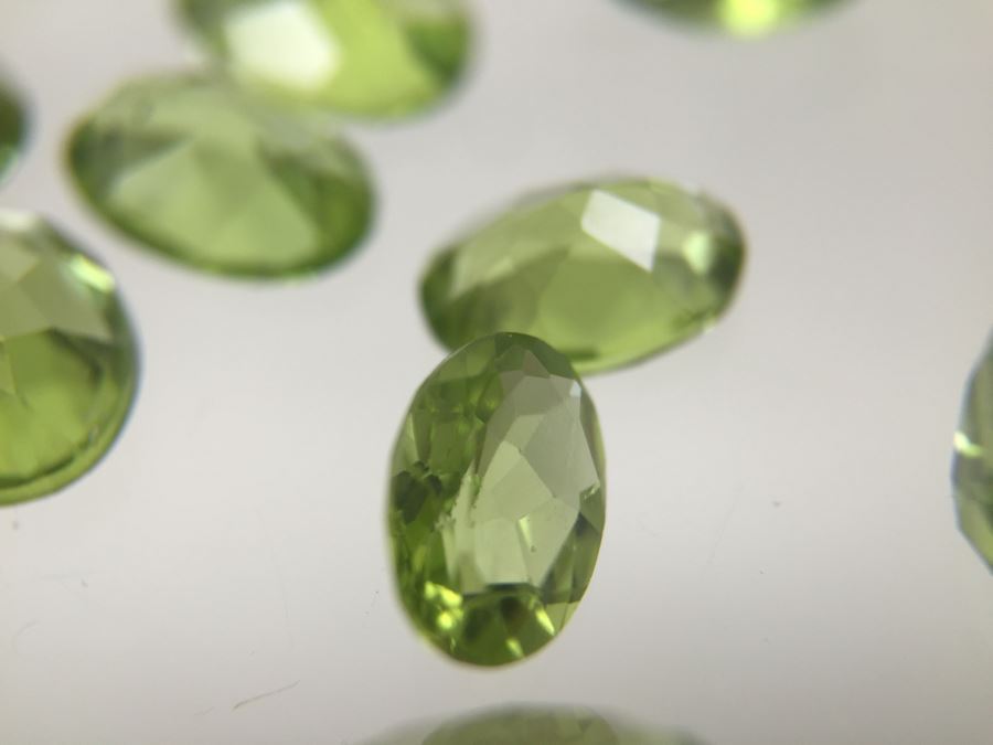 23.00CTW Peridot Gemstones 7X5 [Photo 10]