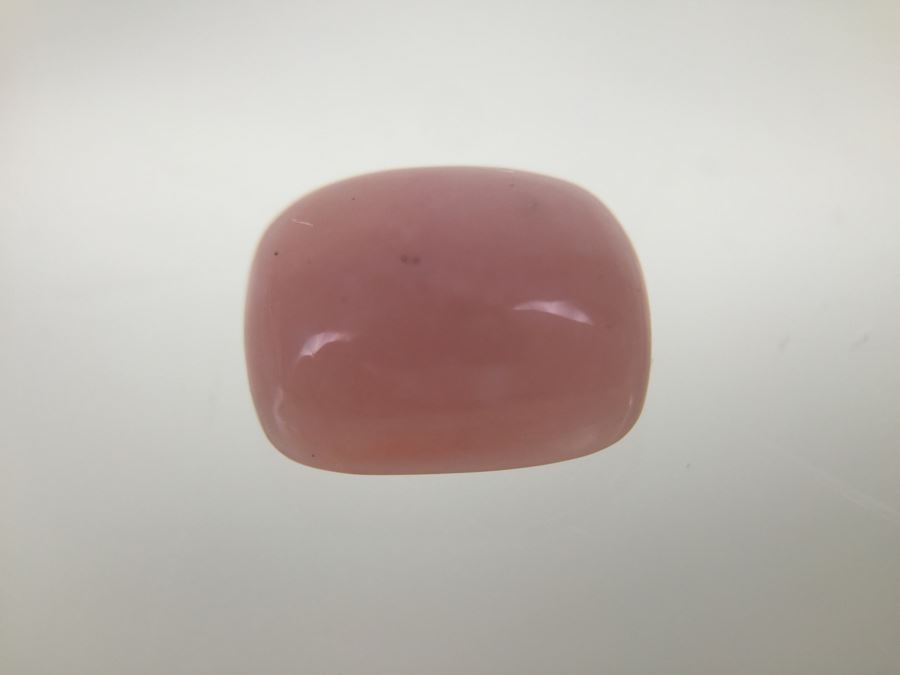 11X9MM CU Cab Peruvian Pink Opal And 9X7MM CU Cab Nat Bl Color Peruvian Opal Gemstones [Photo 9]
