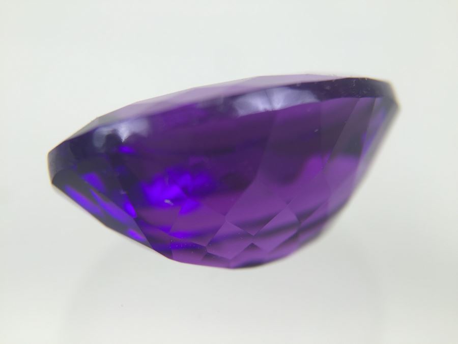 8.60CTW Amethyst Gemstone Oval 15x12MM [Photo 12]