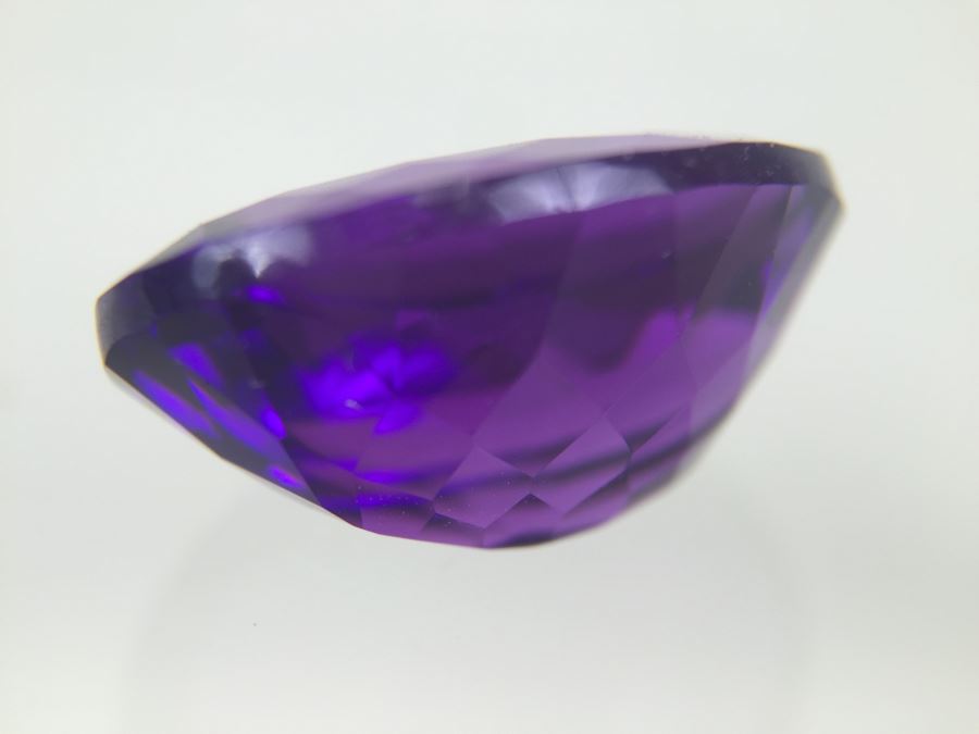 8.60CTW Amethyst Gemstone Oval 15x12MM [Photo 13]
