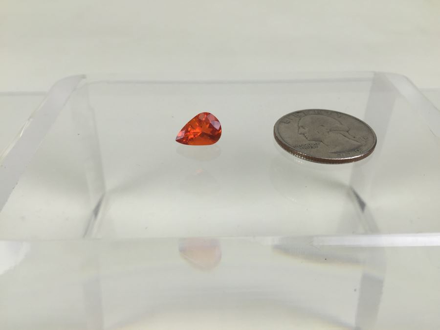 1.90CTW OV Mexican Fire Opal Gemstone 11X7MM [Photo 6]