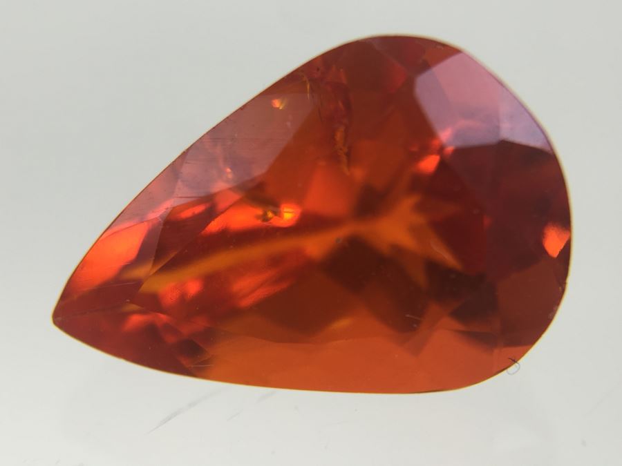 1.90CTW OV Mexican Fire Opal Gemstone 11X7MM [Photo 3]