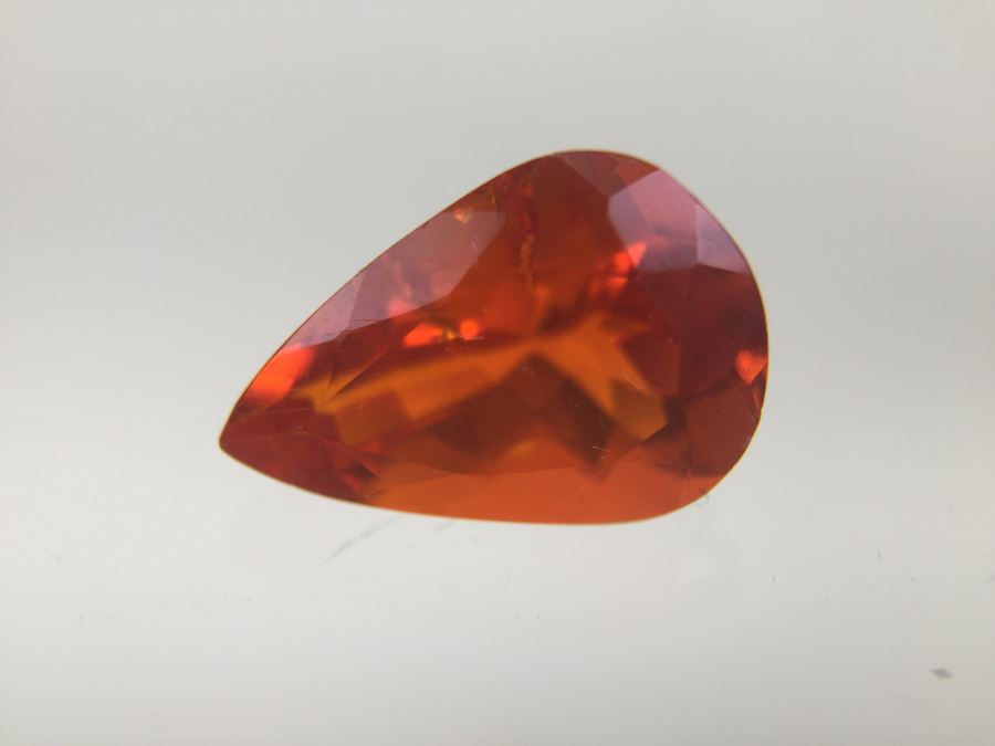 1.90CTW OV Mexican Fire Opal Gemstone 11X7MM [Photo 16]