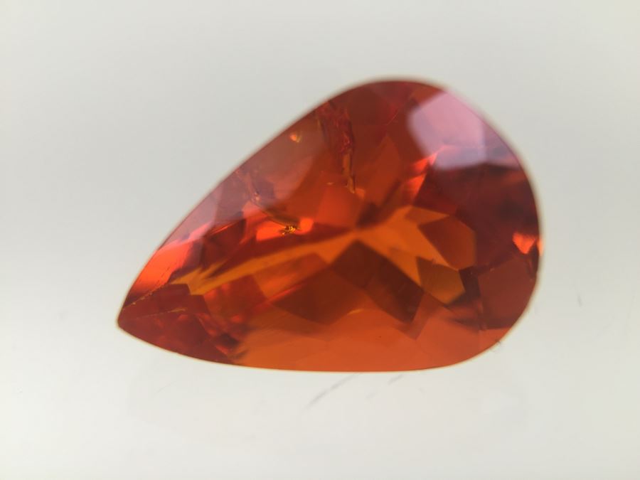 1.90CTW OV Mexican Fire Opal Gemstone 11X7MM [Photo 10]