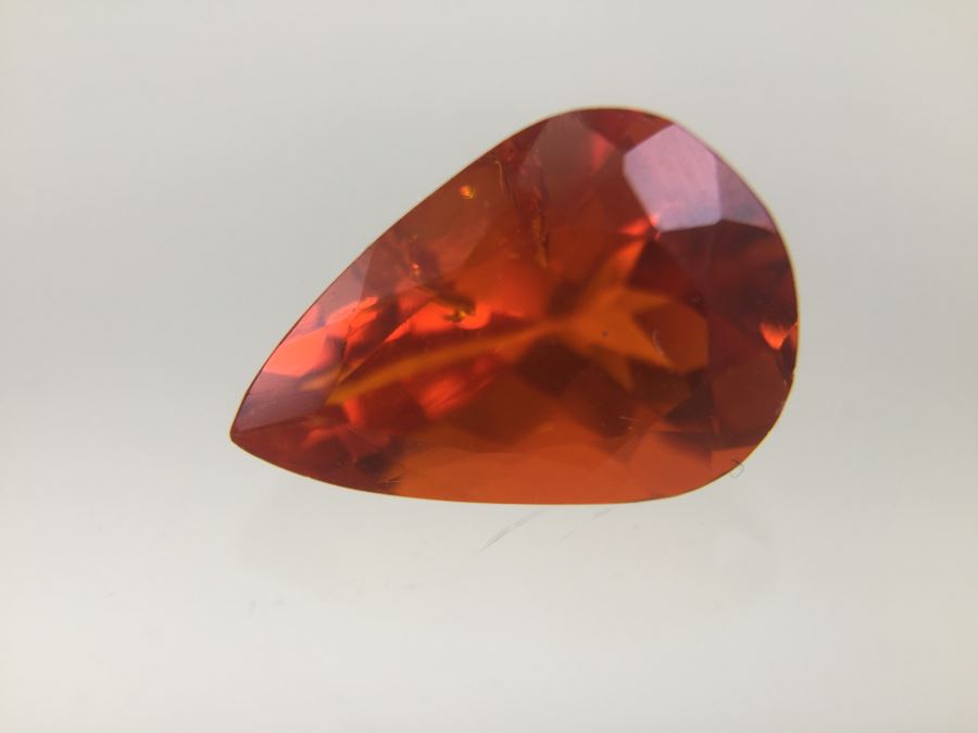 1.90CTW OV Mexican Fire Opal Gemstone 11X7MM [Photo 9]