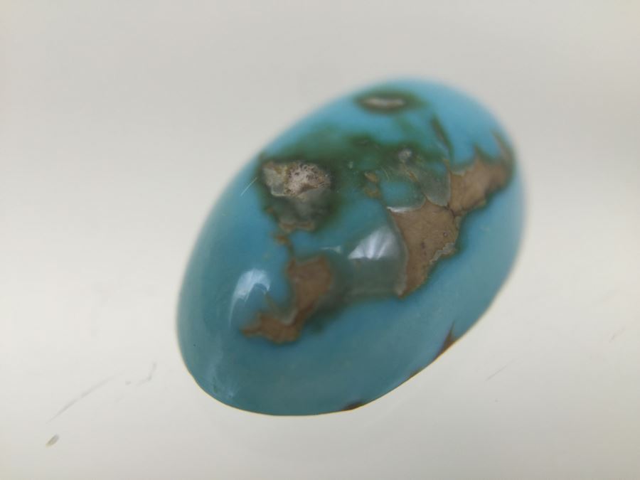 3.90CTW Oval Cab Torquise 9X14MM And 5.10CTW Cab Torquise 14.5x9.5MM [Photo 12]