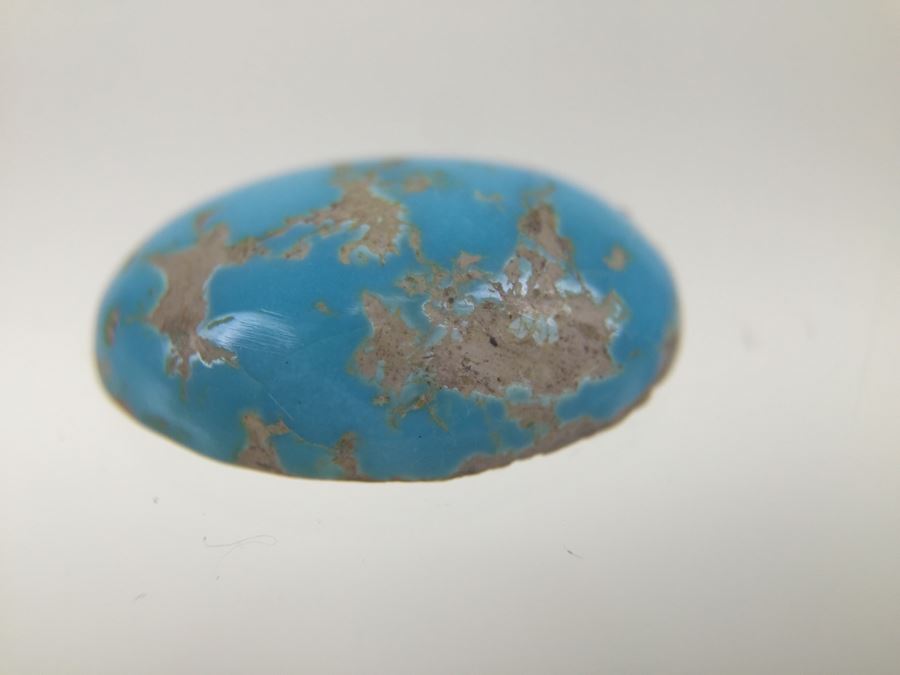 3.90CTW Oval Cab Torquise 9X14MM And 5.10CTW Cab Torquise 14.5x9.5MM [Photo 14]