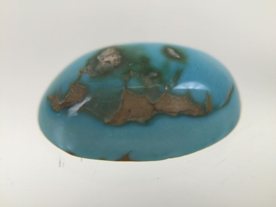 3.90CTW Oval Cab Torquise 9X14MM And 5.10CTW Cab Torquise 14.5x9.5MM [Photo 10]