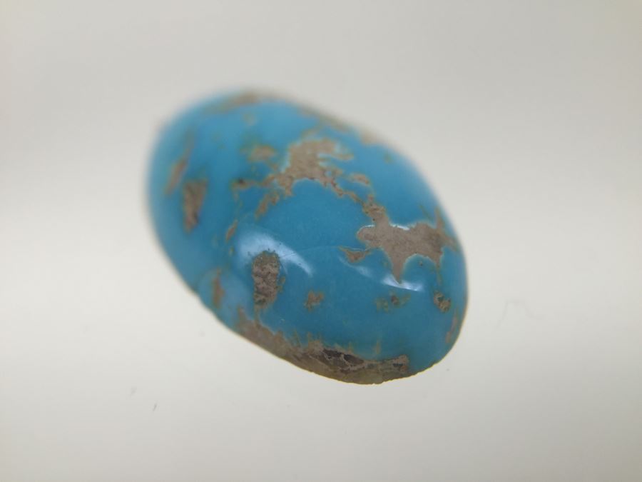 3.90CTW Oval Cab Torquise 9X14MM And 5.10CTW Cab Torquise 14.5x9.5MM [Photo 11]