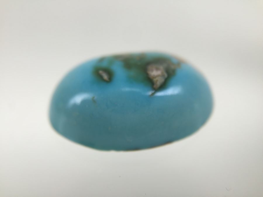 3.90CTW Oval Cab Torquise 9X14MM And 5.10CTW Cab Torquise 14.5x9.5MM [Photo 13]