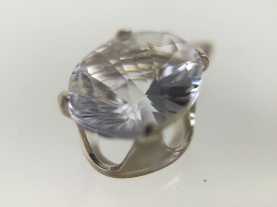 14K Gold Pendant 1.35CT Petalite Oval 10X8MM  [Photo 10]