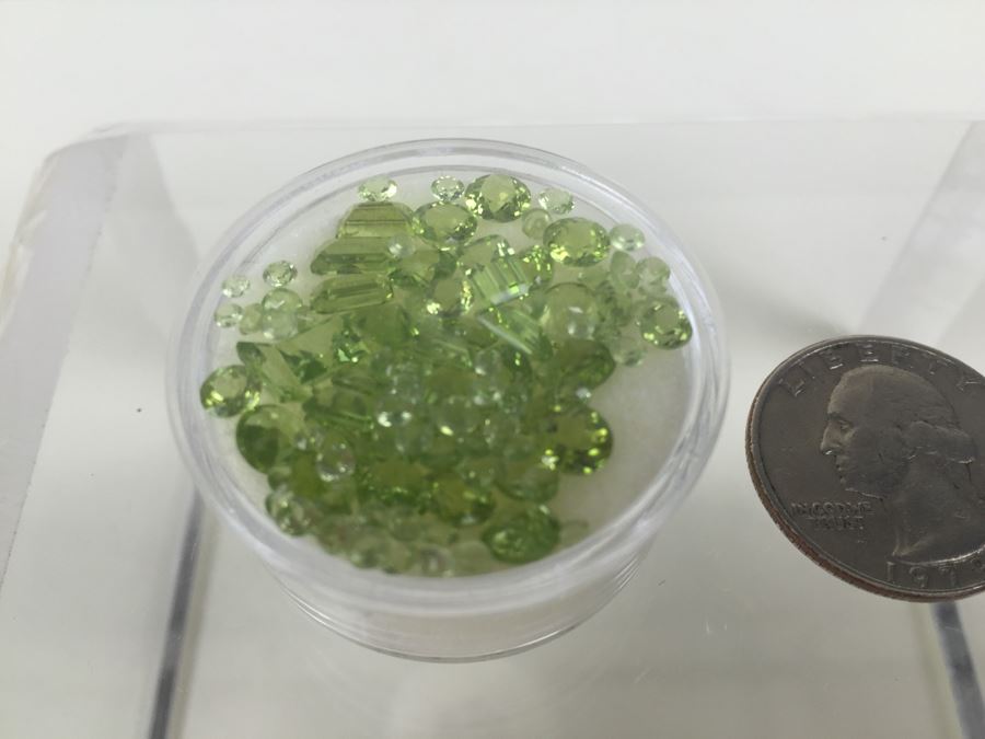 20.00CTW Assorted Peridot Gemstones [Photo 4]