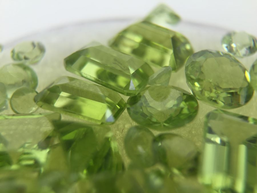 20.00CTW Assorted Peridot Gemstones [Photo 9]