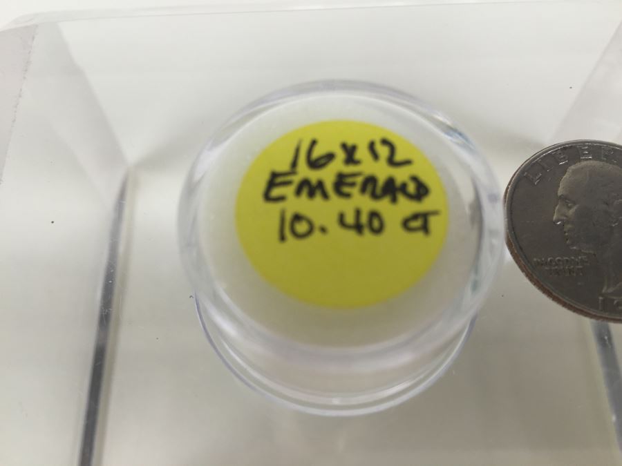 10.40CT Emerald Gemstone 16X12MM [Photo 5]