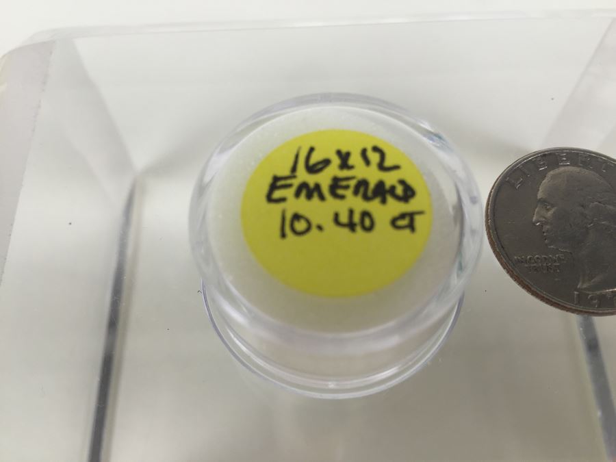 10.40CT Emerald Gemstone 16X12MM [Photo 3]