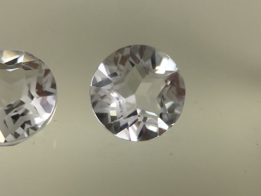 2.50CT M Star White Topaz 10X10MM 4.60TW [Photo 8]