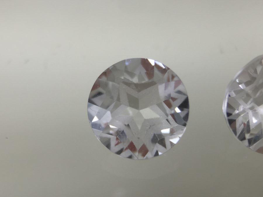 2.50CT M Star White Topaz 10X10MM 4.60TW [Photo 9]