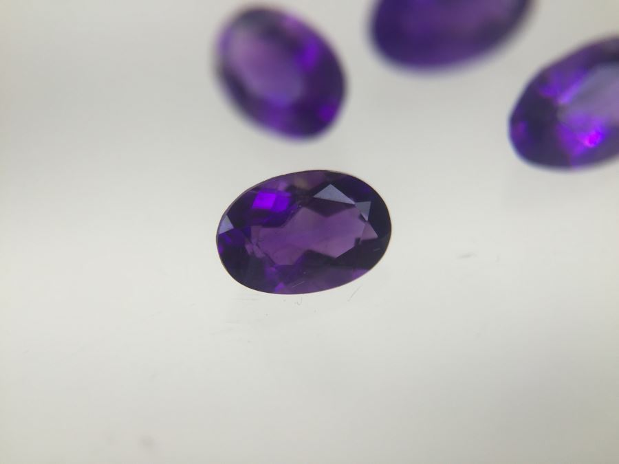 50.00CT Amethyst Gemstones 6X4MM [Photo 9]
