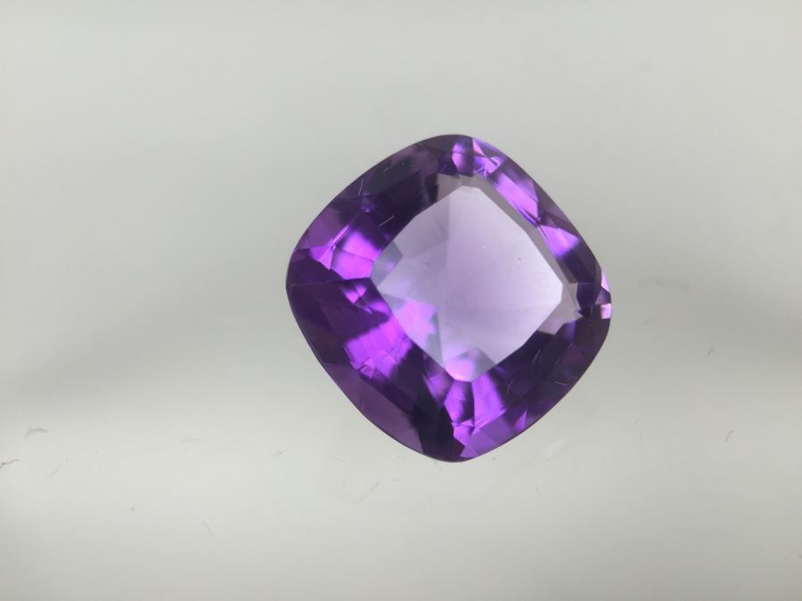 5.80CT Amethyst Gemstone 12X12MM [Photo 7]