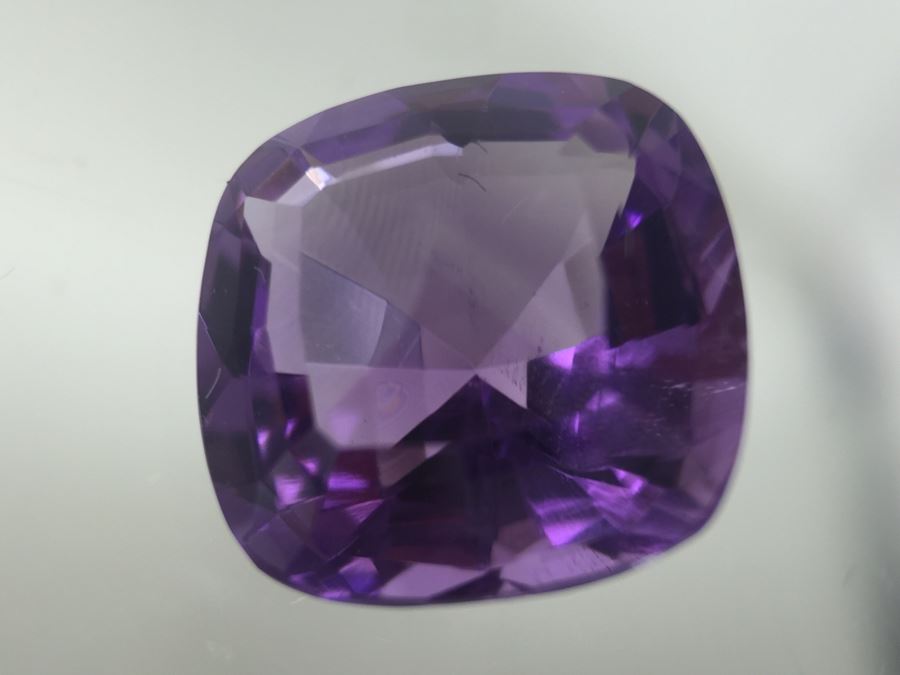5.80CT Amethyst Gemstone 12X12MM [Photo 15]