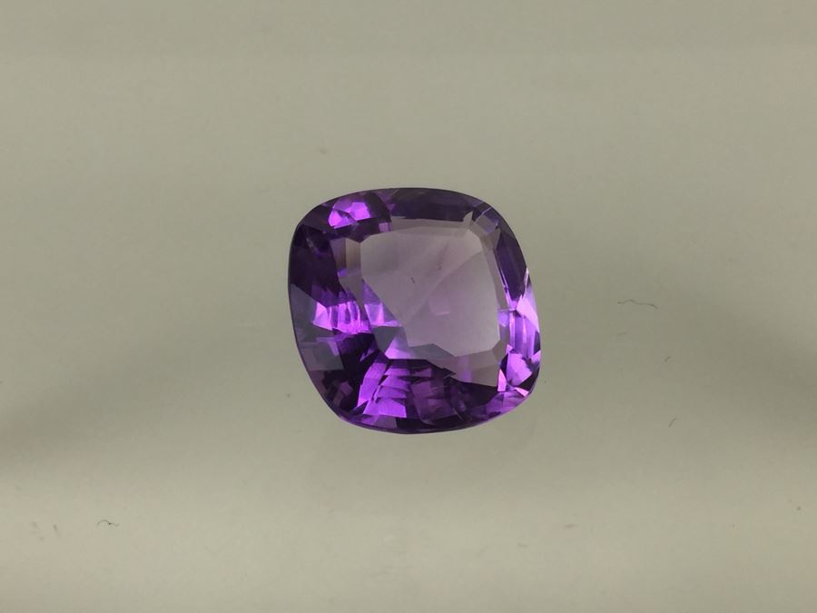 5.80CT Amethyst Gemstone 12X12MM [Photo 16]