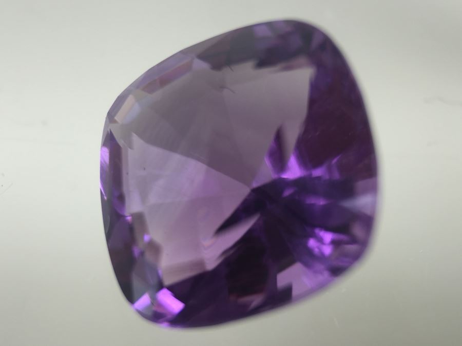 5.80CT Amethyst Gemstone 12X12MM [Photo 13]