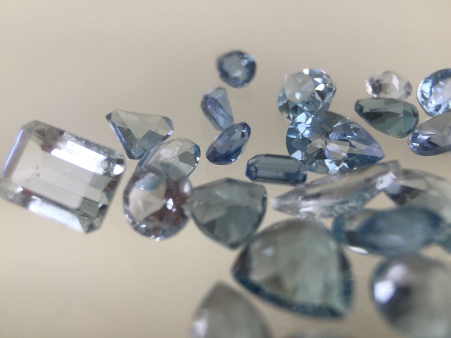 10.80CT Mixed Aquamarine Gemstones [Photo 17]
