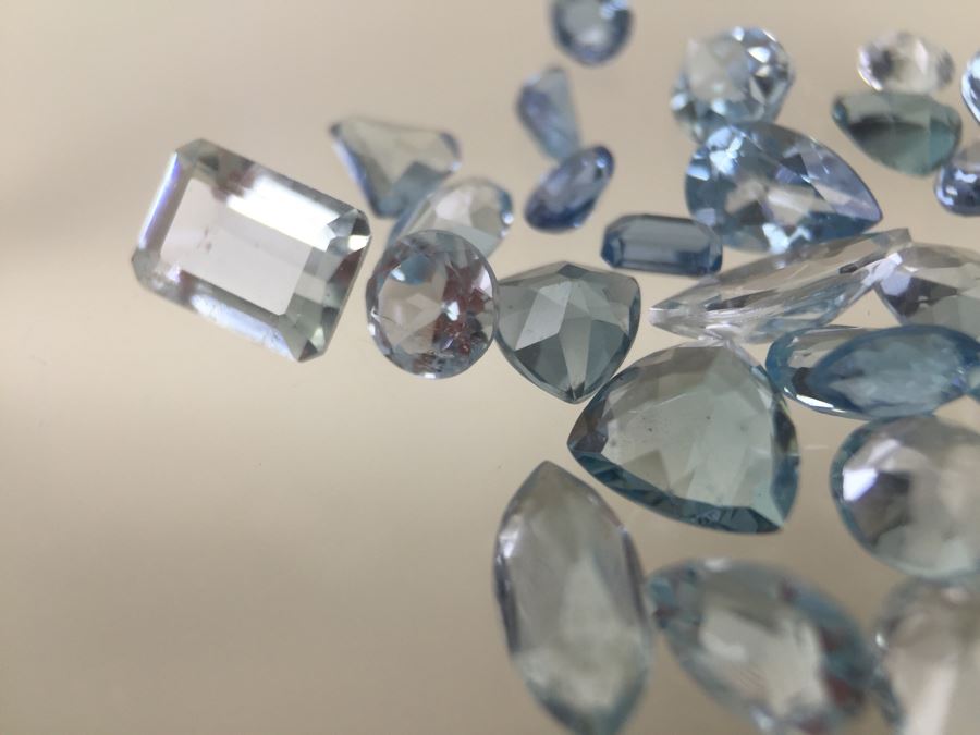 10.80CT Mixed Aquamarine Gemstones [Photo 8]