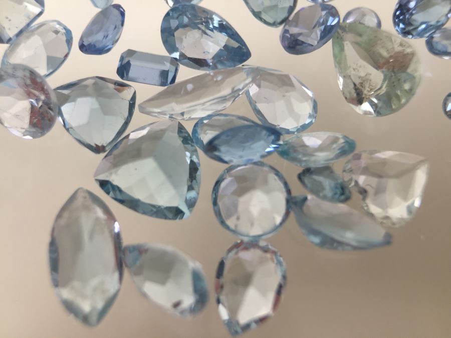 10.80CT Mixed Aquamarine Gemstones [Photo 3]