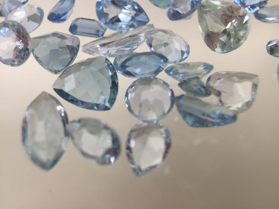 10.80CT Mixed Aquamarine Gemstones [Photo 10]