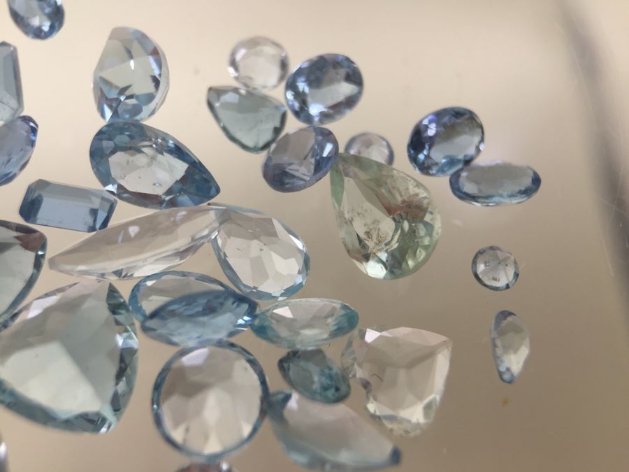 10.80CT Mixed Aquamarine Gemstones [Photo 12]