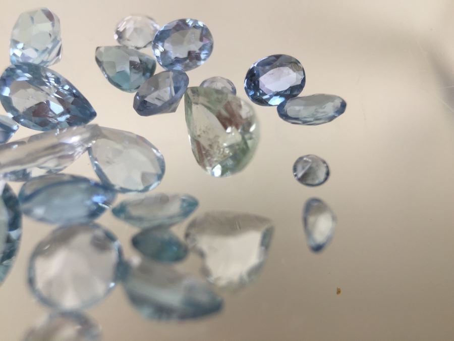 10.80CT Mixed Aquamarine Gemstones [Photo 11]