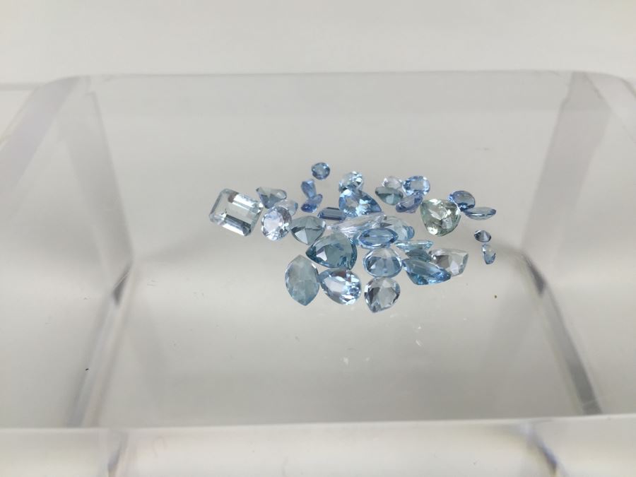 10.80CT Mixed Aquamarine Gemstones [Photo 18]
