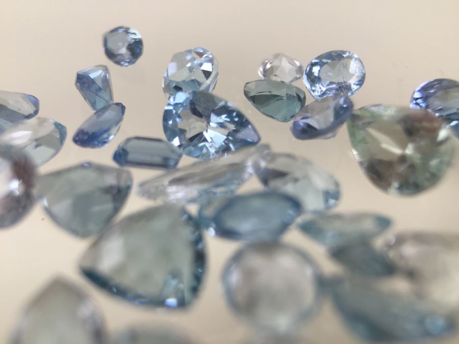 10.80CT Mixed Aquamarine Gemstones [Photo 16]