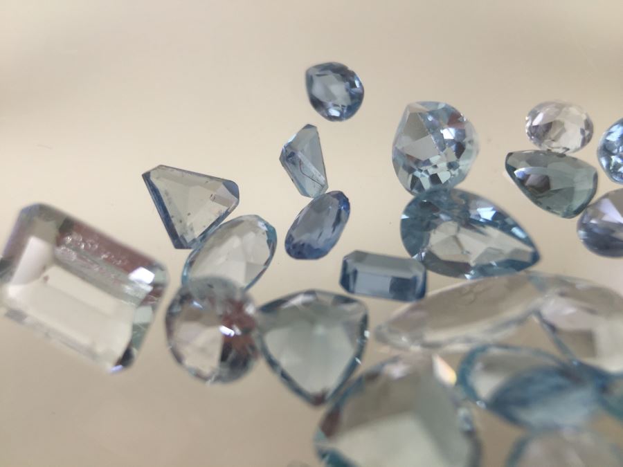 10.80CT Mixed Aquamarine Gemstones [Photo 9]