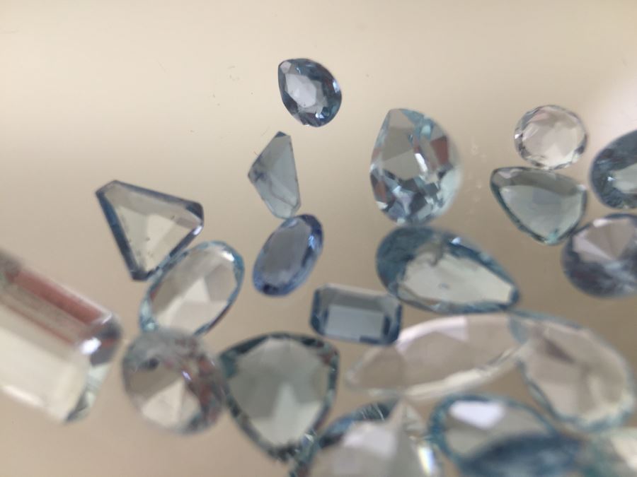 10.80CT Mixed Aquamarine Gemstones [Photo 14]