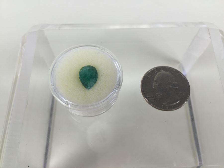 2.20CT Emerald Gemstone 11X9MM