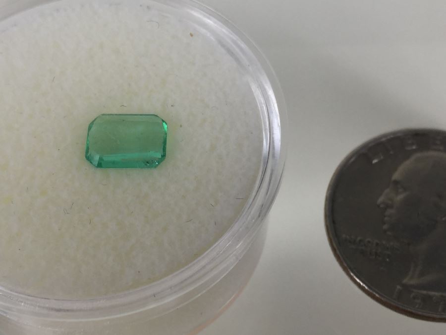1.00CT Emerald Gemstone 7.5X6MM [Photo 4]